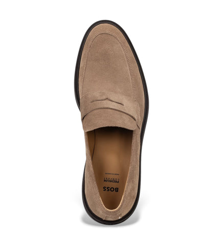 Loafers BOSS Casual slip-ons en Suede