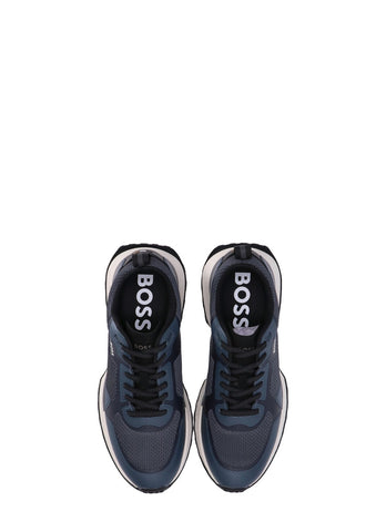 Tenis Boss Jonah Runner Con Materiales Mixtos