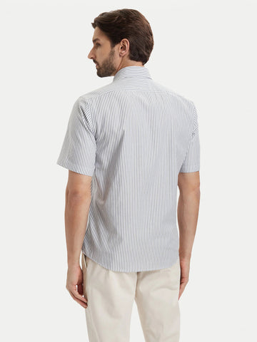 Camisa BOSS de Manga Corta Oxford Regular Fit