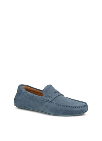 Mocasines BOSS con ribete de monedas - Azul