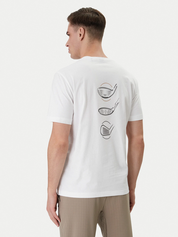 Camiseta BOSS Golf Birdie para Hombre -  Blanco