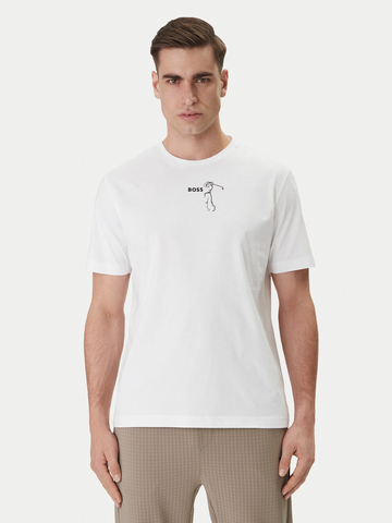 Camiseta BOSS Golf Birdie para Hombre -  Blanco