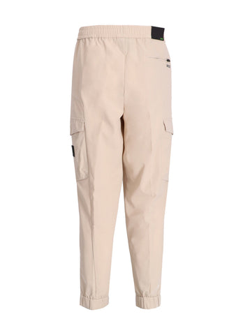 Pantalón BOSS Cargo relaxed fit de tejido elástico repelente al agua