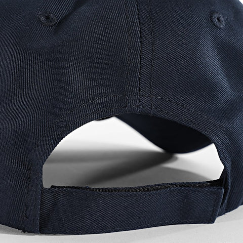 Gorra BOSS Derrel de Algodón con Parche Logo Bordado - Azul Marino