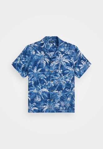 Camisa En Lino POLO Ralph Lauren Tropical Print Classic Fit