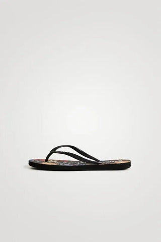 Sandalias Seafloor Desigual - Negro - tiendadicons.com