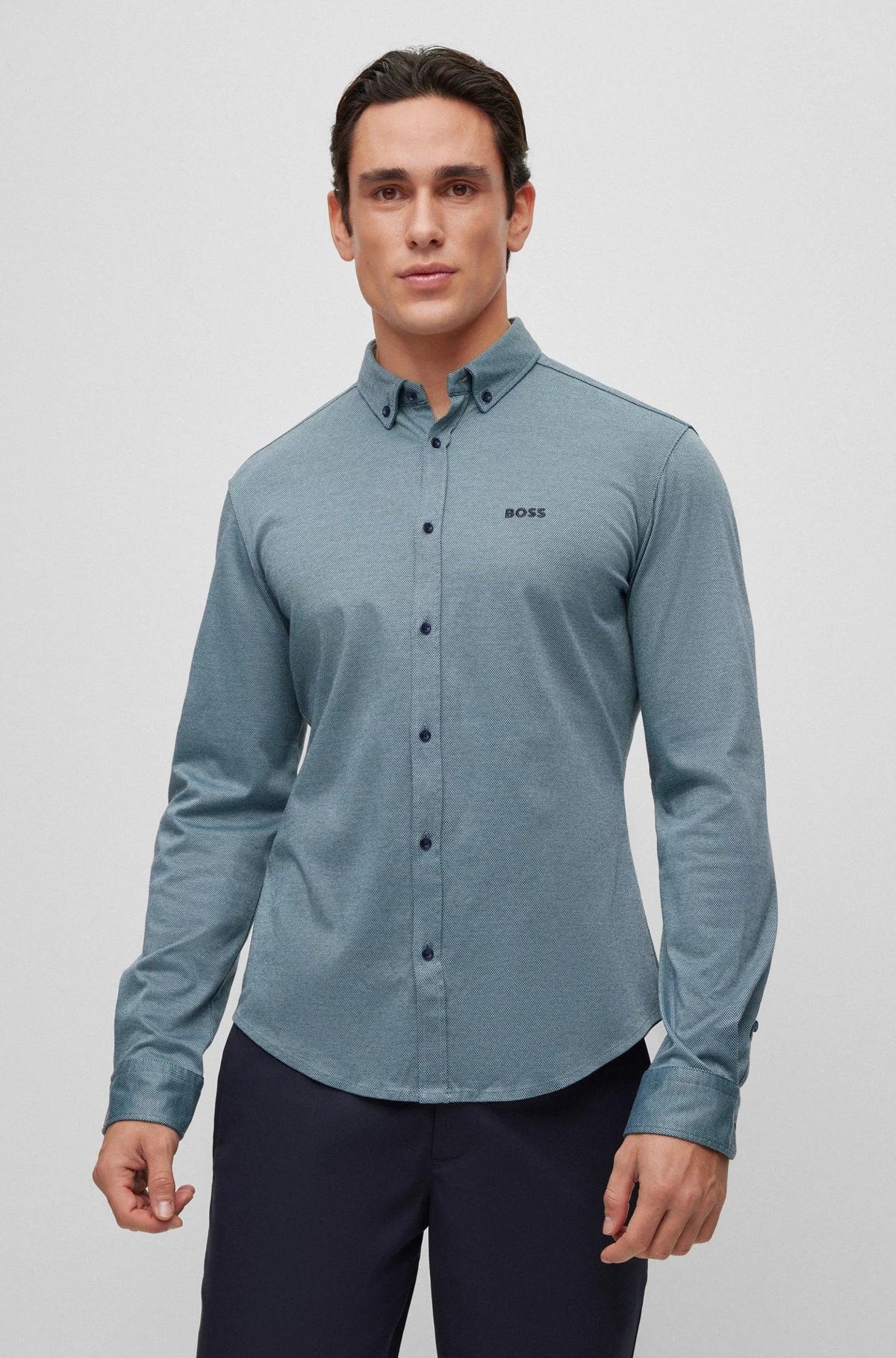 Camisa Boss Regular fit Stretch - tiendadicons.com