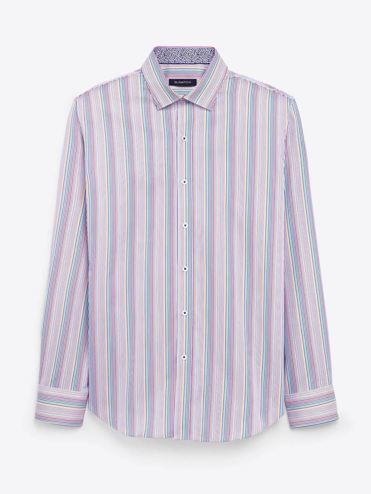 Camisa Bugatchi Lineas Multicolor Slim fit - tiendadicons.com