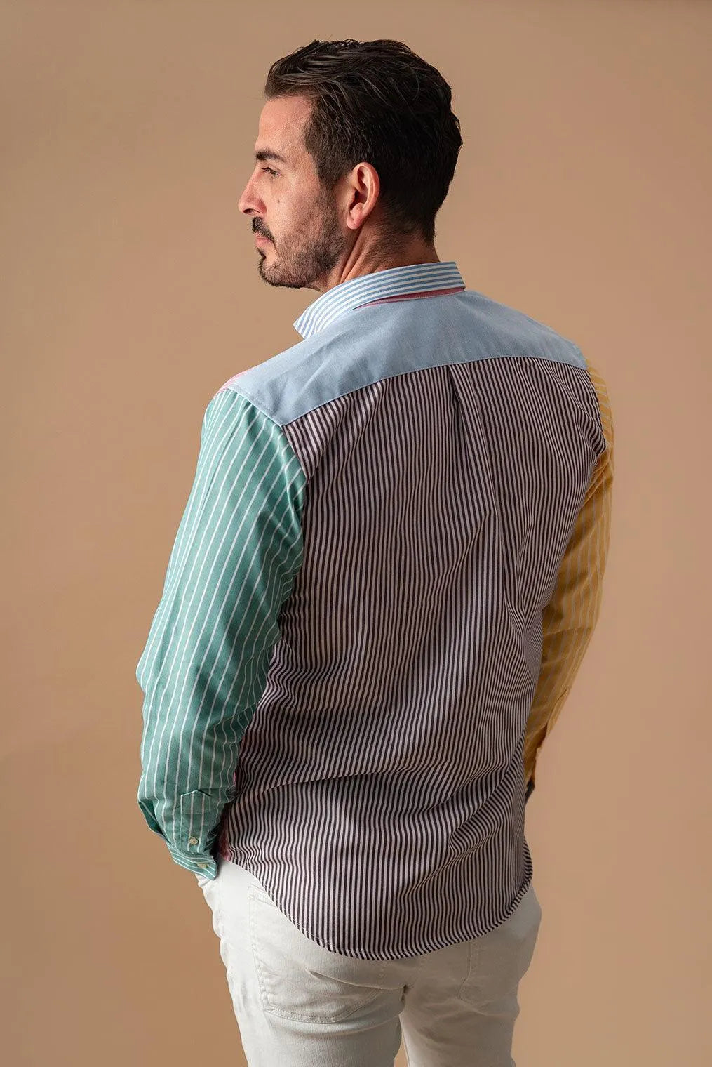 Camisa Oxford Listado Capri - Charles Beckett - tiendadicons.com