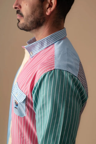 Camisa Oxford Listado Capri - Charles Beckett - tiendadicons.com