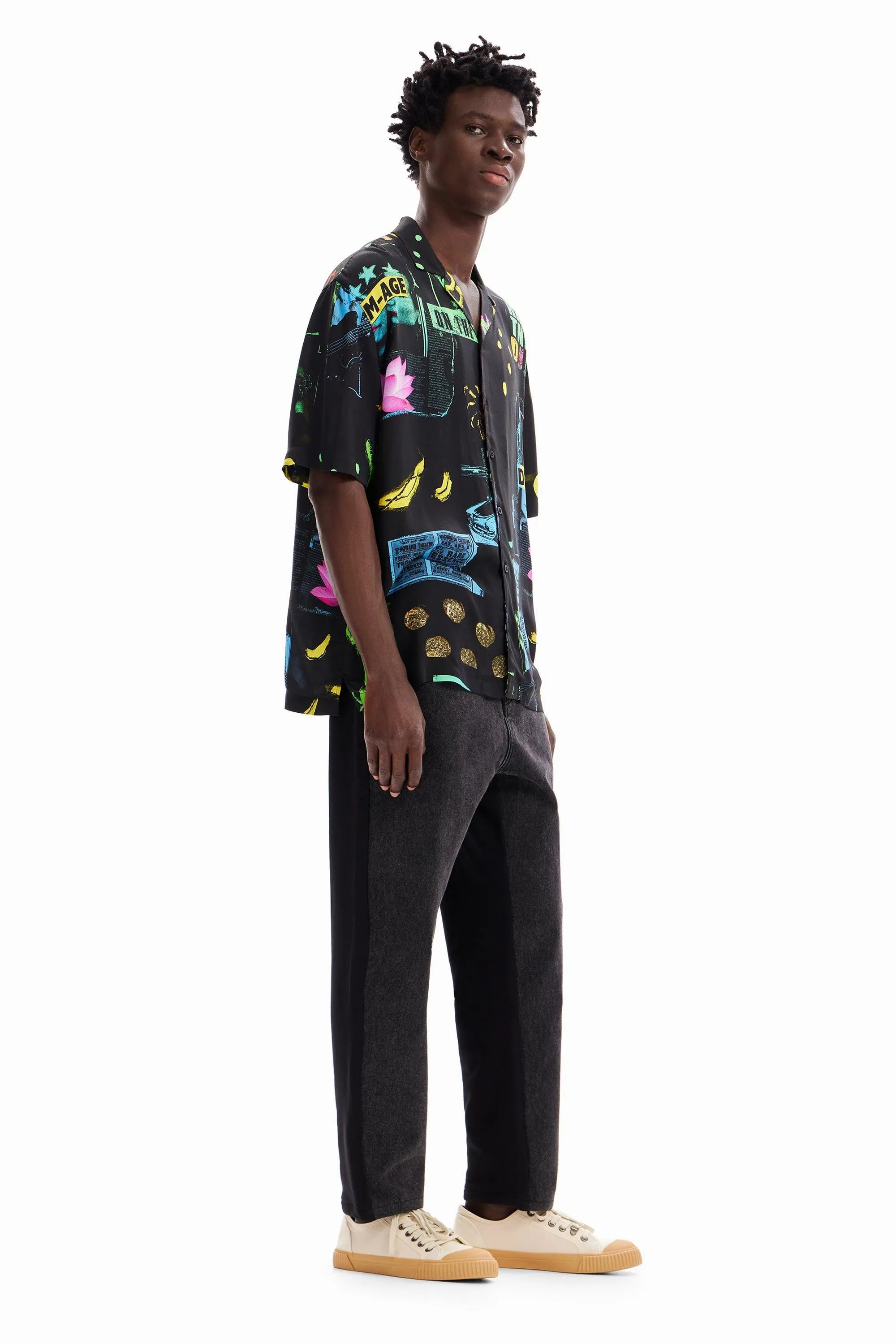 Camisas desigual shops hombre 2019