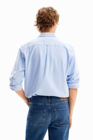 Camisa De Hombre Desigual Stitching - tiendadicons.com