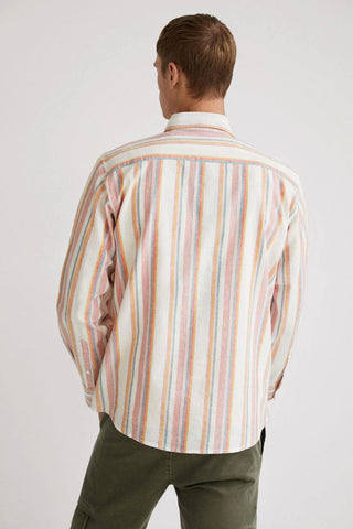 Camisa Desigual Lino Manga Larga - tiendadicons.com