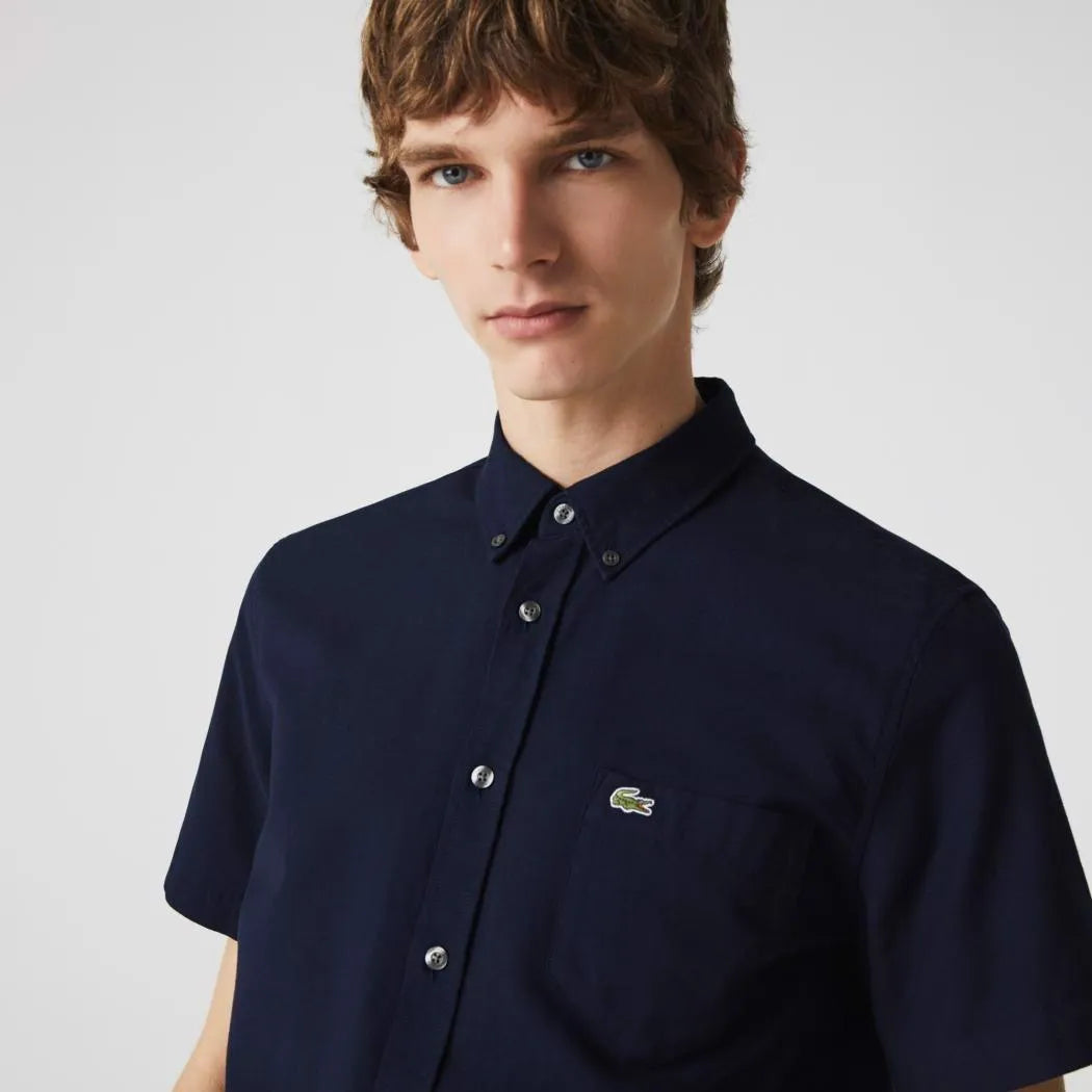 Camisa Lacoste Regular Fit Cotton - tiendadicons.com