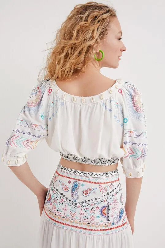 Conjunto Desigual Cropped - tiendadicons.com