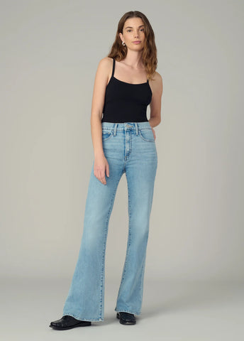 Jean Joe's The Molly Petite Talle Alto Ancho Debajo Con Stretch Largo 30"
