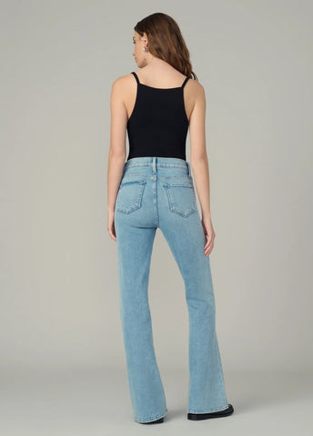 Jean Joe's The Molly Petite Talle Alto Ancho Debajo Con Stretch Largo 30"