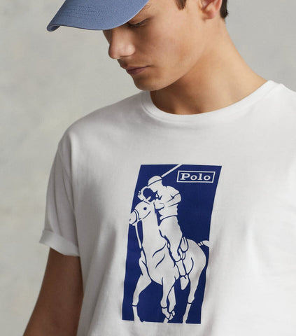 T-Shirt Polo Ralph Lauren Regular Fit Con Grafico de Pony Grande