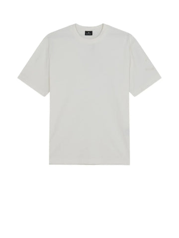 T-Shirt Ps Paul Smith Organic Cotton Bordados en Manga Relax Fit
