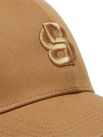 Gorra BOSS en Algodón con Logo doble B Bordado