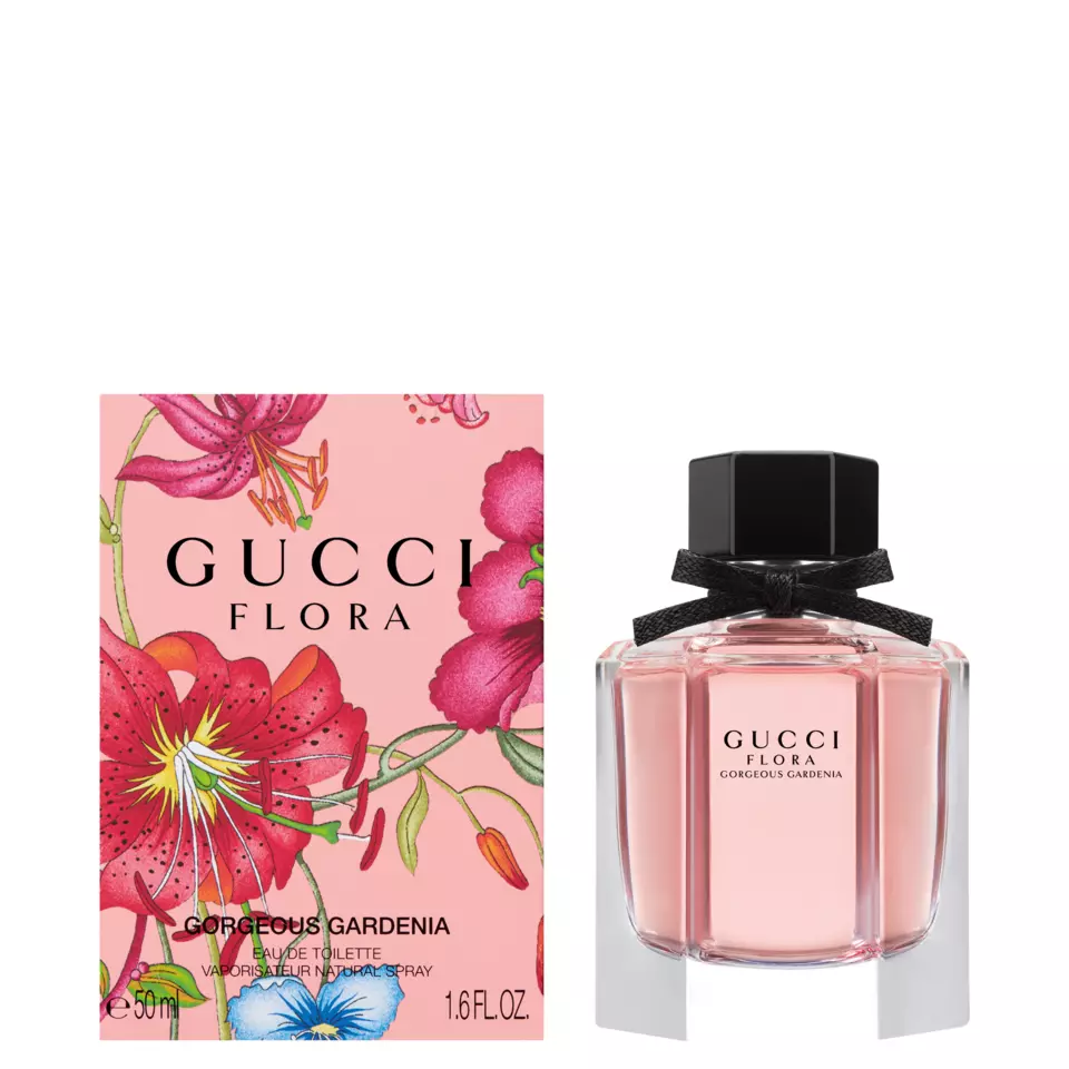 Perfume Gucci Flora Gorgeous Gardenia Eau de Parfum 1.7 oz - Para Mujer