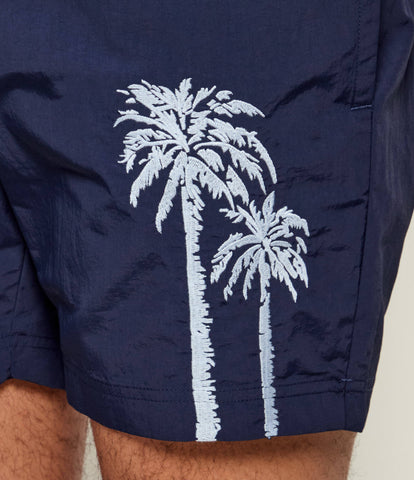 Traje de Baño BOSS con Stretch tipo short- Azul