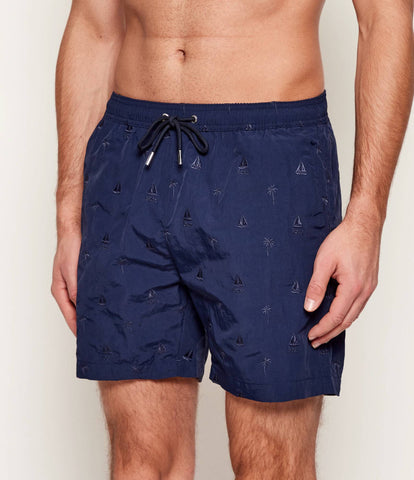 Traje de Baño BOSS Con Bordados Quick Dry