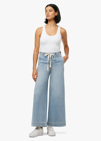 Jean Joe's The Addison Talle Alto Ancho Debajo Con Cordon y Stretch