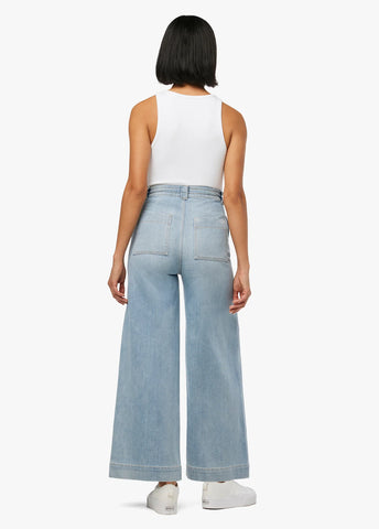 Jean Joe's The Addison Talle Alto Ancho Debajo Con Cordon y Stretch