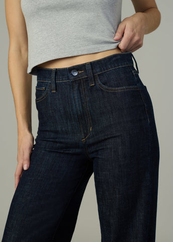 Jean Joe's The Mia Talle Alto Ancho Debajo Largo Con Stretch