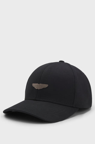 Gorra BOSS x Aston Martin Zed-J_AM de Algodón – Negro