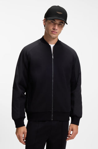 Gorra BOSS x Aston Martin Zed-J_AM de Algodón – Negro