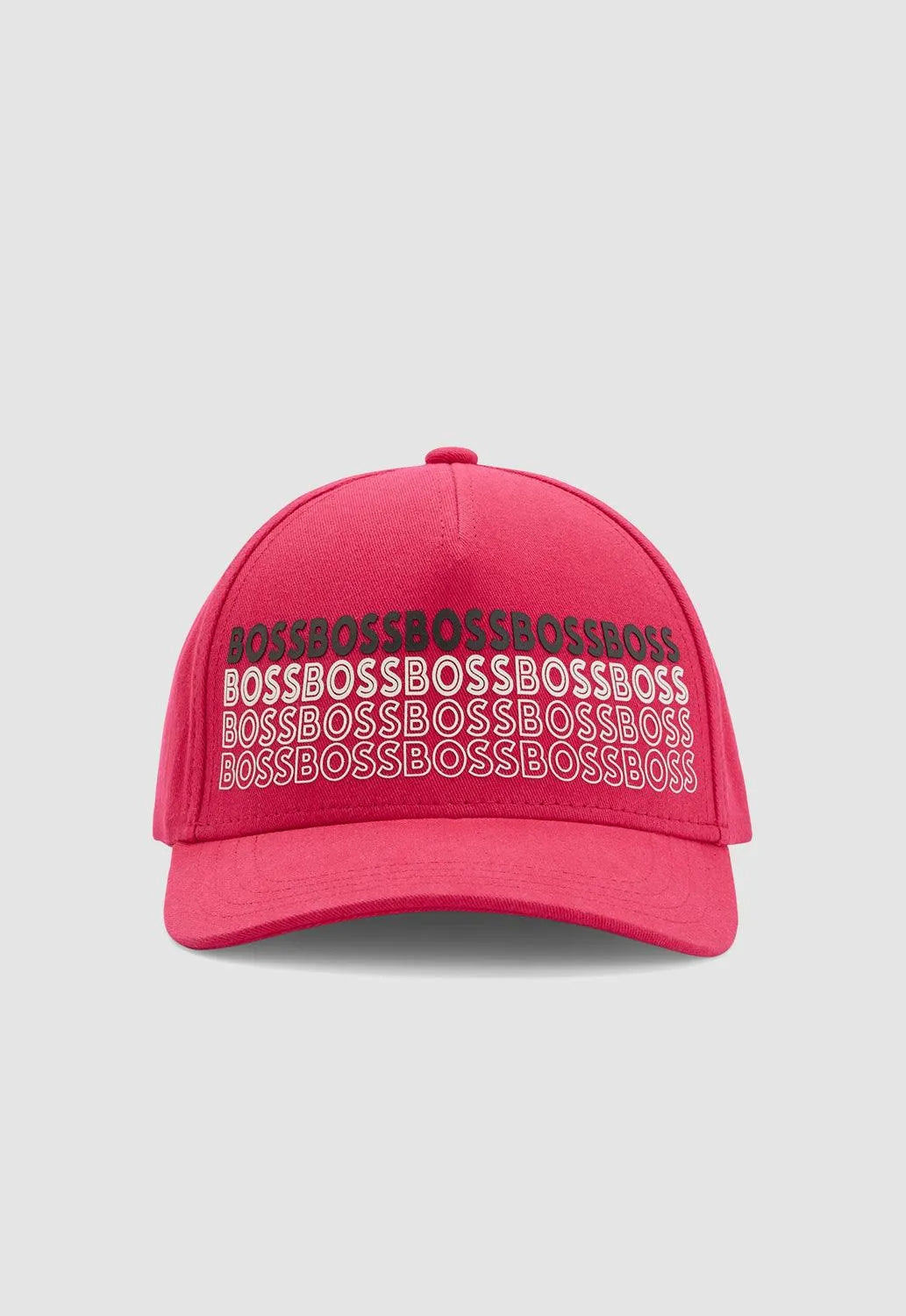 Gorra Boss Cotton-Twill Repeat Logo Print - tiendadicons.com
