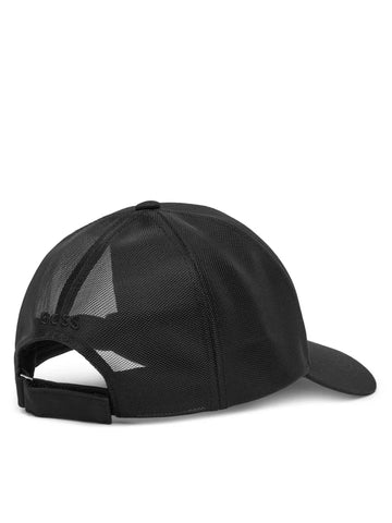 Gorra BOSS con malla y ribete de logotipo