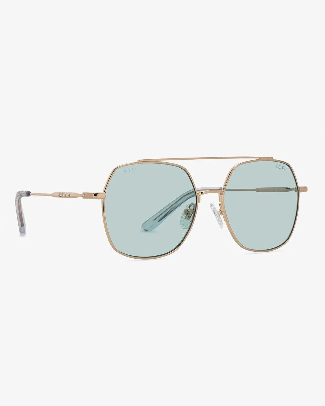 H.E.R x Diff - Unisex Paradise Gold Mint Green - tiendadicons.com