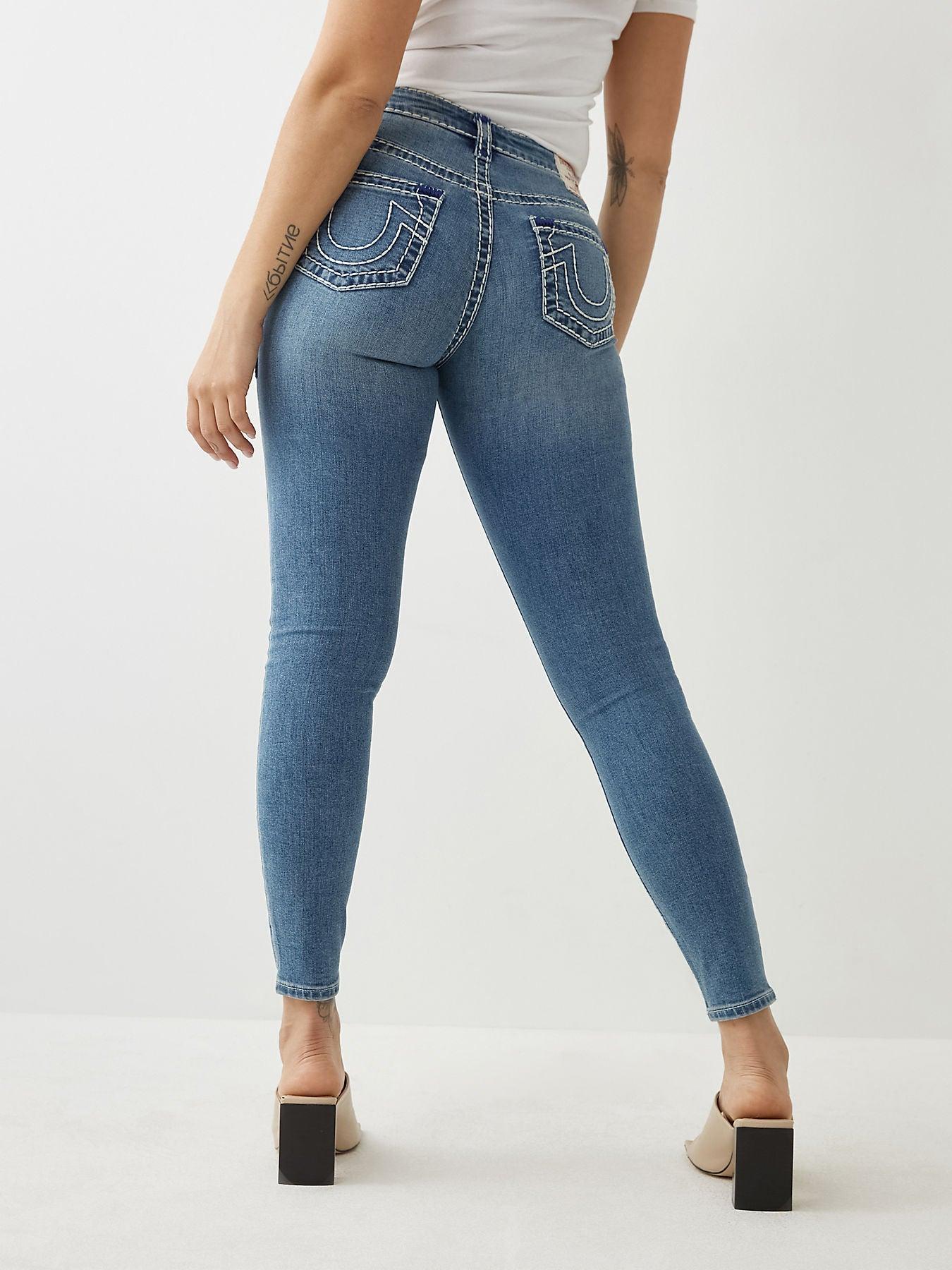 Halle Super T True Religion Super Skinny Jeans 205248 - tiendadicons.com