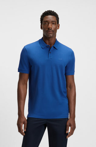 Polo BOSS Pallas en Piqué con logo Bordado Regular fit
