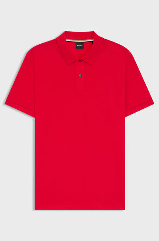 Polo BOSS Pallas en Piqué con logo Bordado Regular fit
