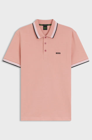 Polo BOSS Paddy Pro 102 Regular Fit - Rosa