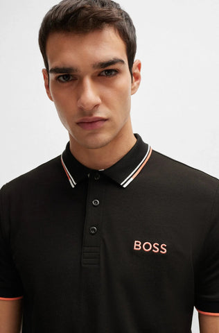 Polo Shirt Boss Regular Fit Paddy Pro Algodón Con Stretch