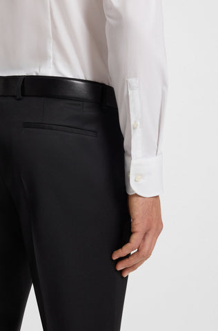 Camisa BOSS Poplin elástico de vestir y fácil planchado Slim fit