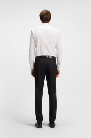 Camisa BOSS Poplin elástico de vestir y fácil planchado Slim fit