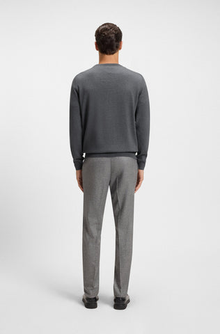 Sweater BOSS Cuello V en Virgin Wool Regular fit