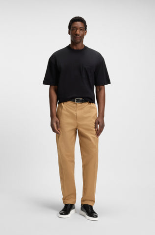 Tenis BOSS en piel con Suela de goma Alta