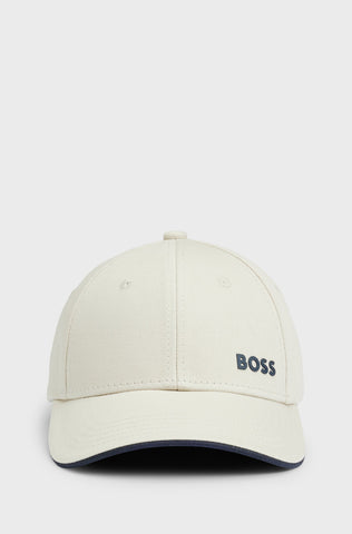 Gorra BOSS de algodón con logo estampado