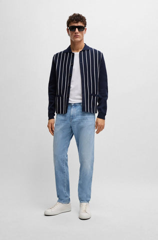 Jeans Boss Re.Maine Regular Fit Con toque Cashmere