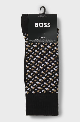 Paquete de dos Medias de Vestir BOSS