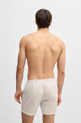 Traje de Baño BOSS Vibe con cintura con cordón y estampado integral