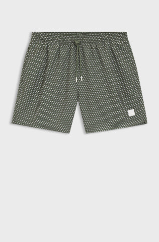 Traje de Baño BOSS tipo shorts estampado con insignia del logo