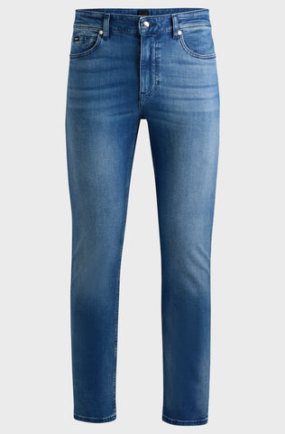 Jeans Boss Delaware Slim Fit En Denim Elástico Cashmere